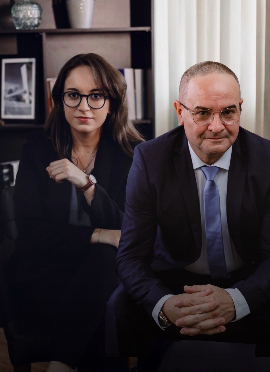 Dra. Aline Vieira de Almeida e Dr. José Rui Guimarães Bretas